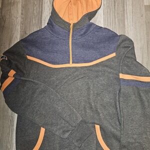 Marvel Black Widow Taskmaster Hoodie Mens Medium Fleece 1/4 Zip Our Universe